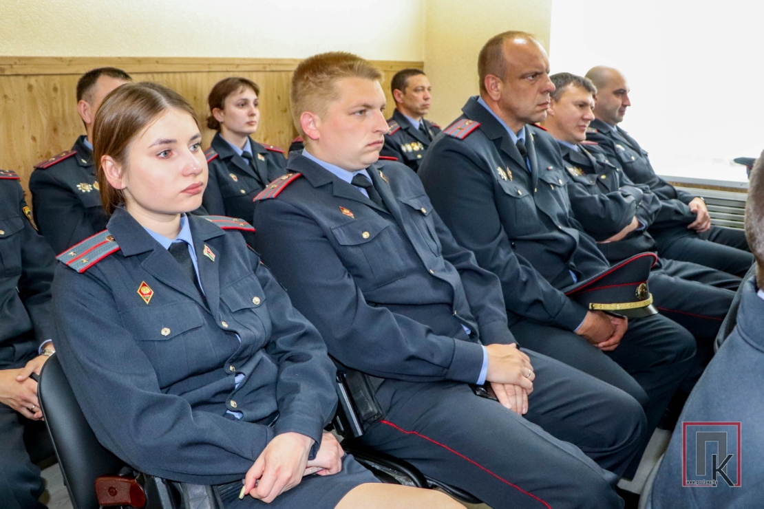 Поставский РОВД посетили начальник ГУ ГАИ МОБ МВД Республики Беларусь Виктор Ротченков