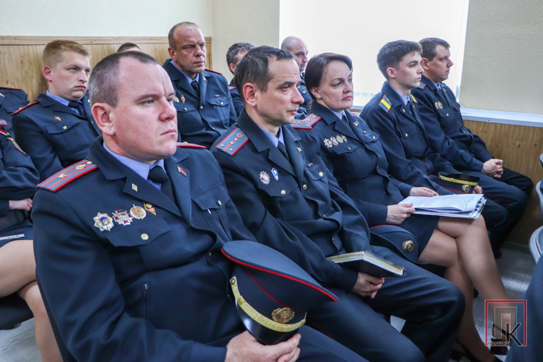 Поставский РОВД посетили начальник ГУ ГАИ МОБ МВД Республики Беларусь Виктор Ротченков