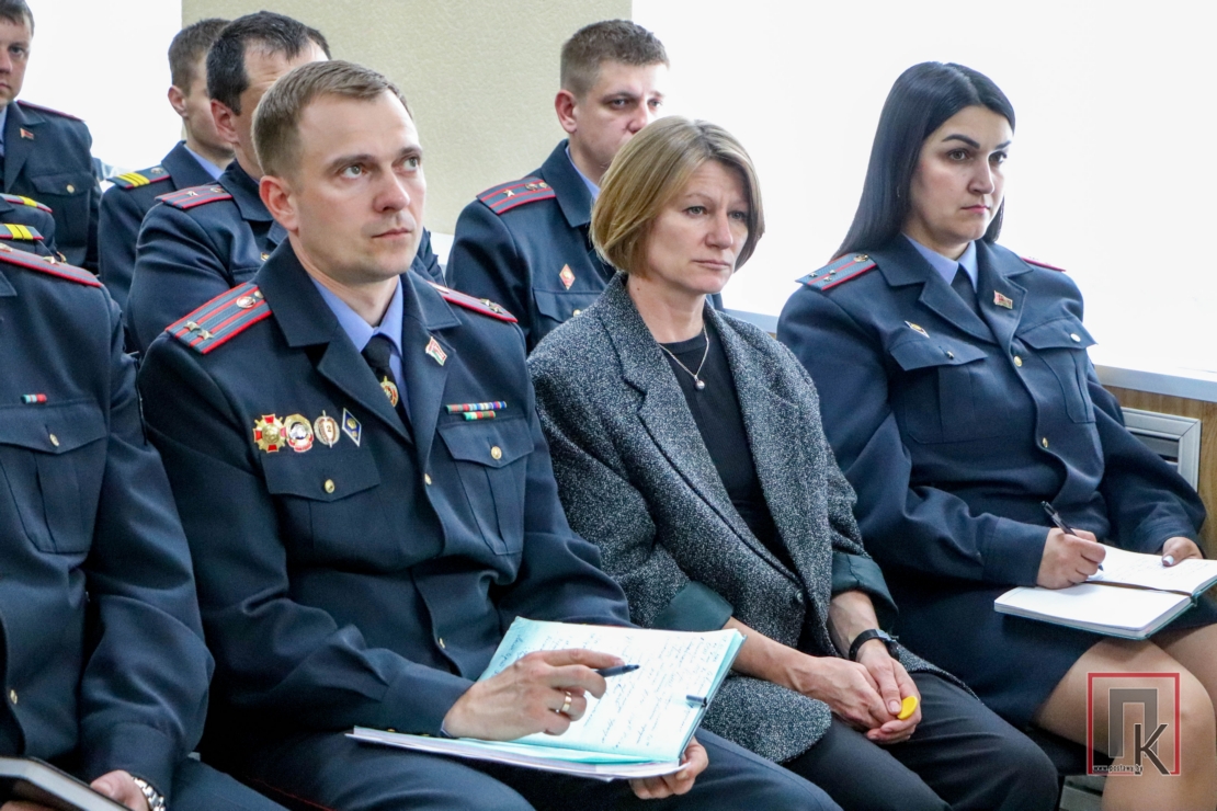 Поставский РОВД посетили начальник ГУ ГАИ МОБ МВД Республики Беларусь Виктор Ротченков