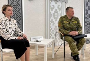 О службе на границе рассказали школьникам в Поставах