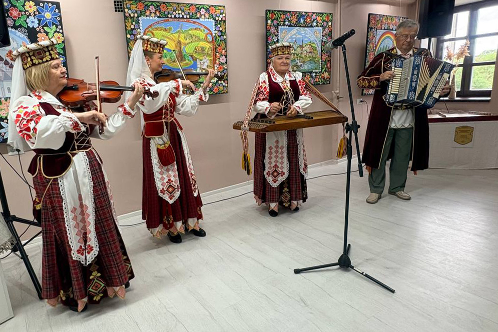 У выставачнай зале Дома рамёстваў прайшло свята традыцыйнай творчасці «Скарбонка талентаў народных»