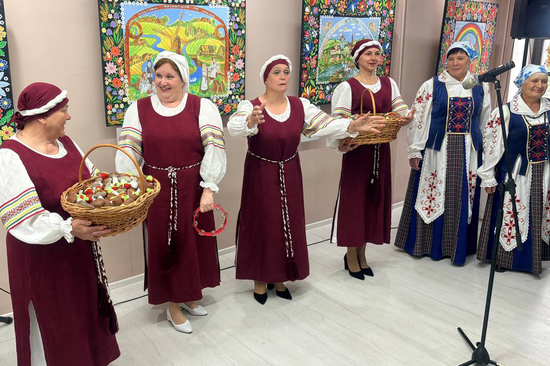 У выставачнай зале Дома рамёстваў прайшло свята традыцыйнай творчасці «Скарбонка талентаў народных»