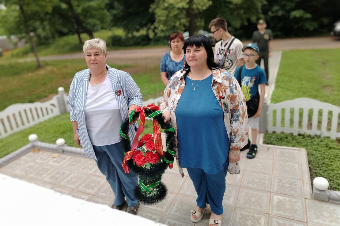 В Поставском районе прошёл автопробег по местам воинских захоронений «Памяти погибших героев»