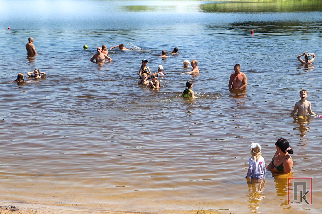 Жара и вода: спасатели и милиция провели мониторинг на озерах Задевское и Дубок