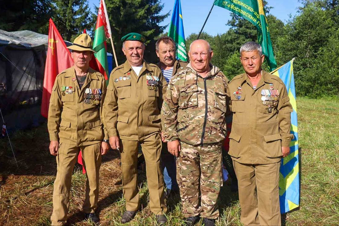 Боевое братство: поставские ветераны боевых действий – в тройке лучших на областном слёте
