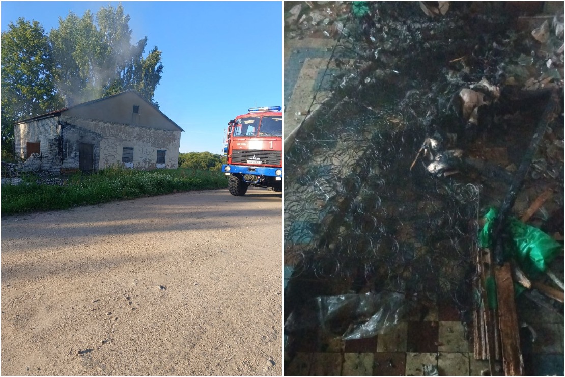 3 августа в Камаях горела баня: пострадавших нет, причина устанавливается