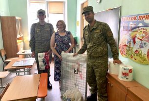 Ремонт для души и подарки для детей: день добрых дел от пограничников