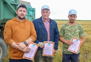 Маладыя, але першыя: Арцём Чашун, Данііл Валодзька і Уладзімір Іваноў дасягнулі тысячнага намалоту