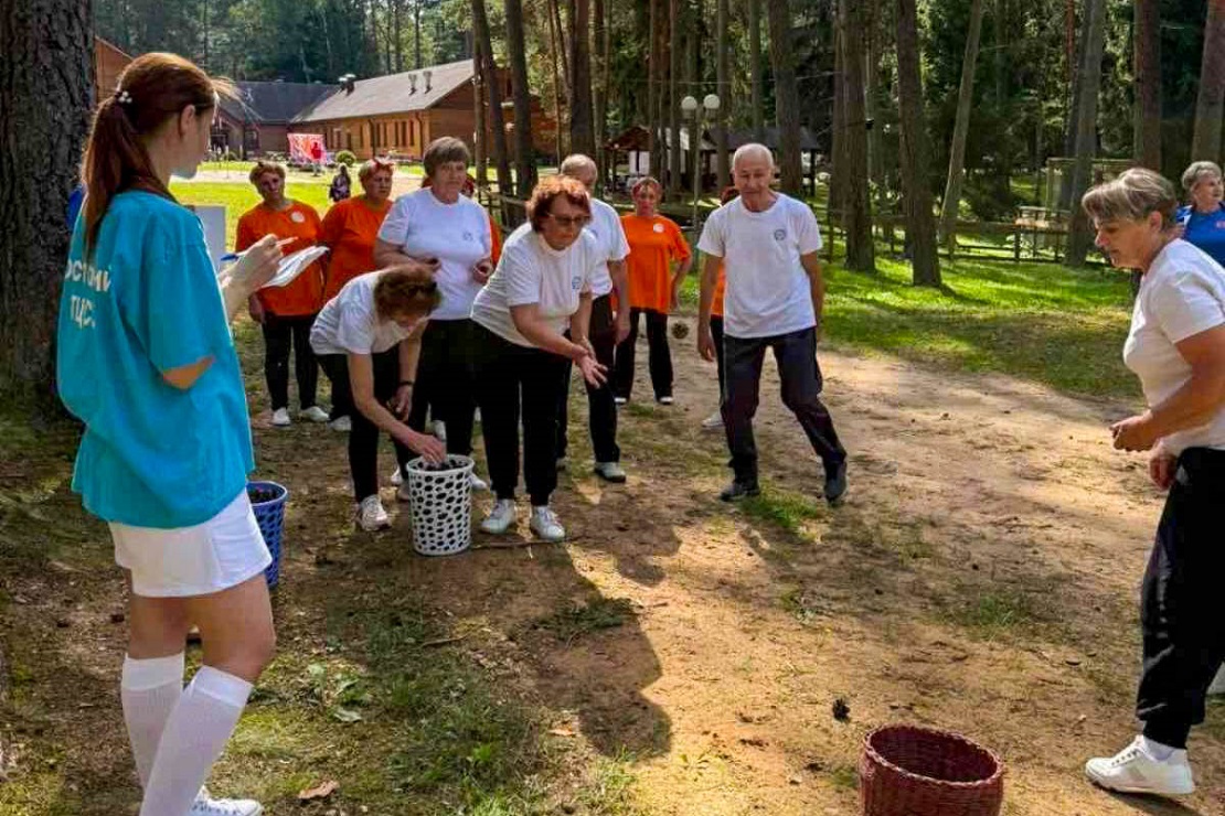 Спрыт, творчасць і сяброўства: турзлёт людзей элегантнага ўзросту прайшоў на Пастаўшчыне