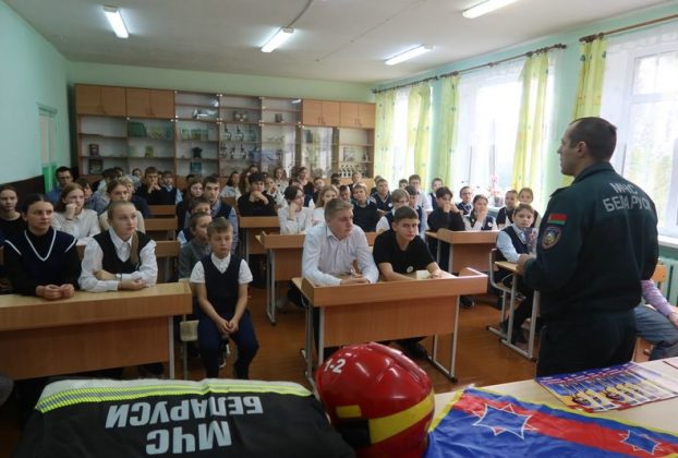Новое пополнение: школьники Поставщины вступили в ряды БМООСП Новое пополнение: школьники Поставщины вступили в ряды БМООСП