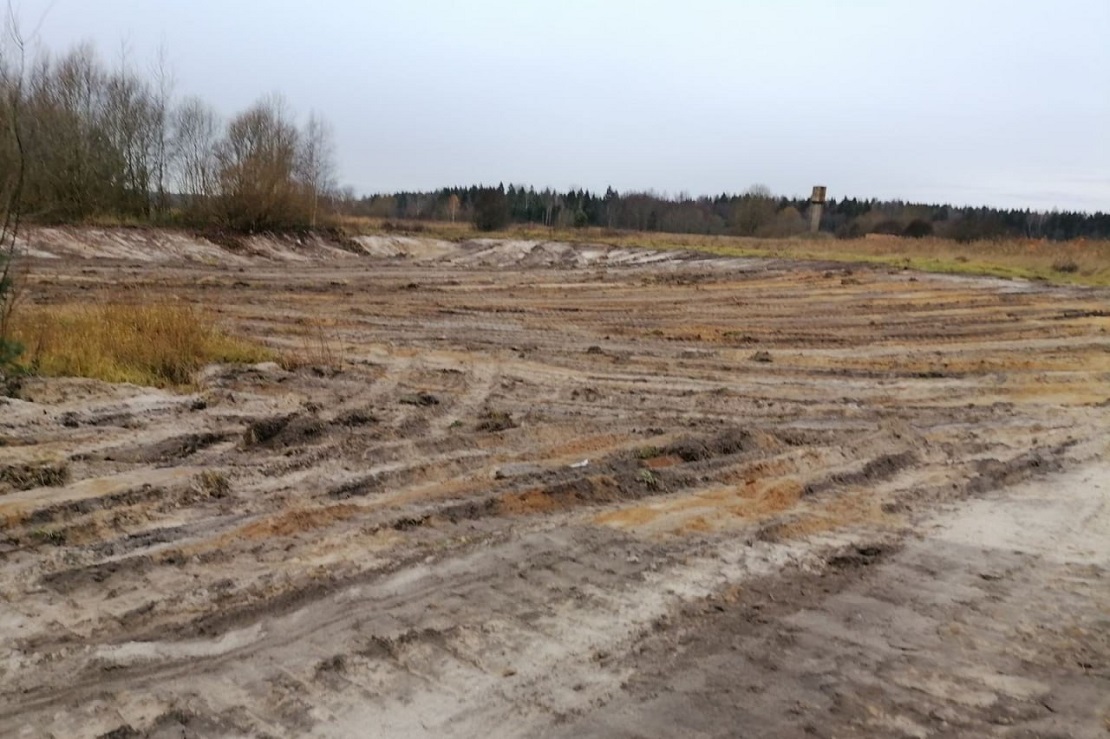 В Поставском районе пресекли незаконную добычу песка