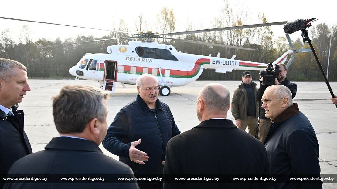 15 октября Александр Лукашенко совершил рабочую поездку в Верхнедвинский район